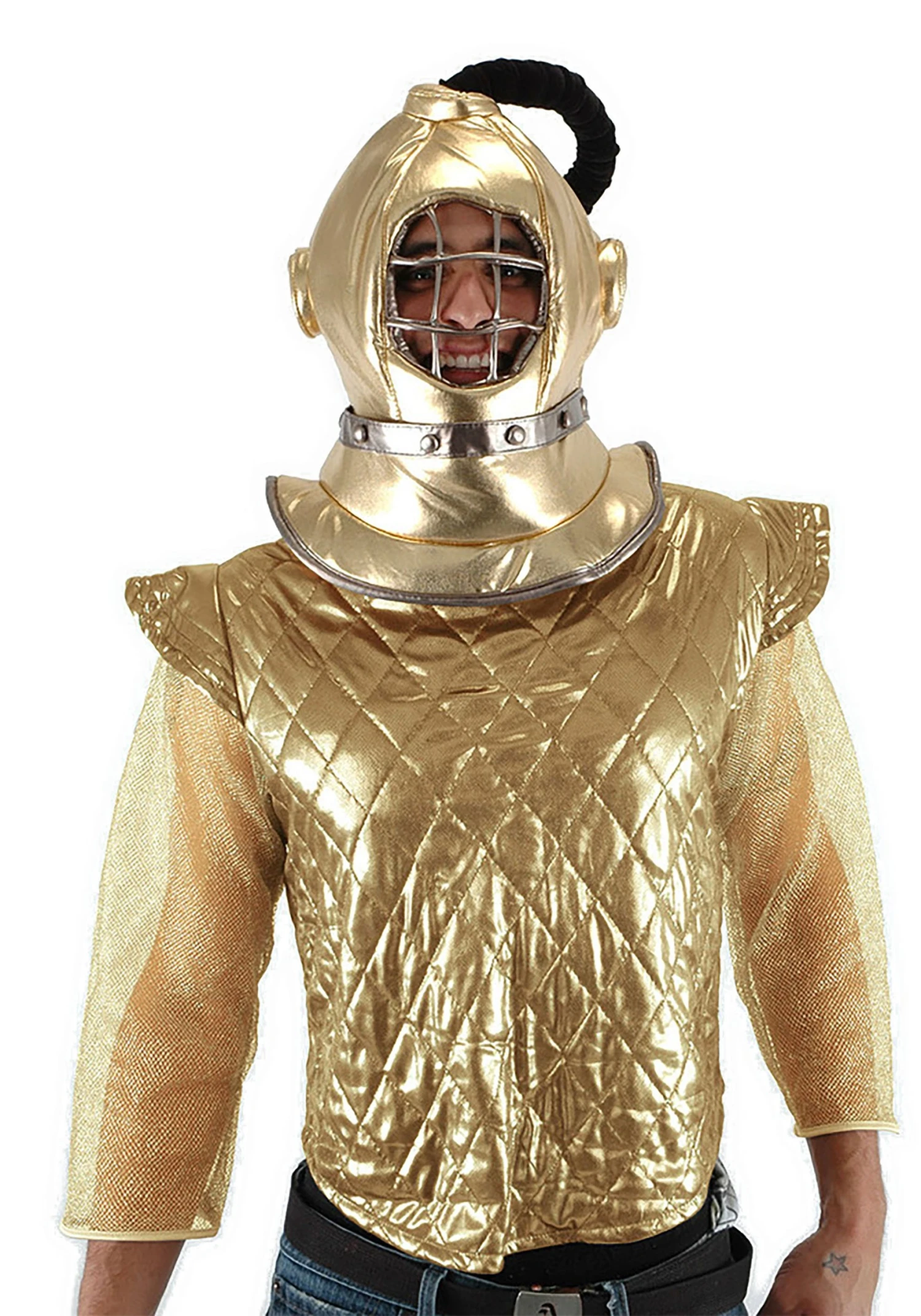 Gold Diving Bell Plush Costume Helmet 1 Gold Diving Bell Plush Costume Helmet