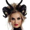 Double Demon Horns Headband