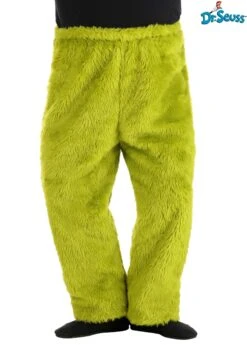 Adult Dr. Seuss Grinch Plus Size Fur Pants
