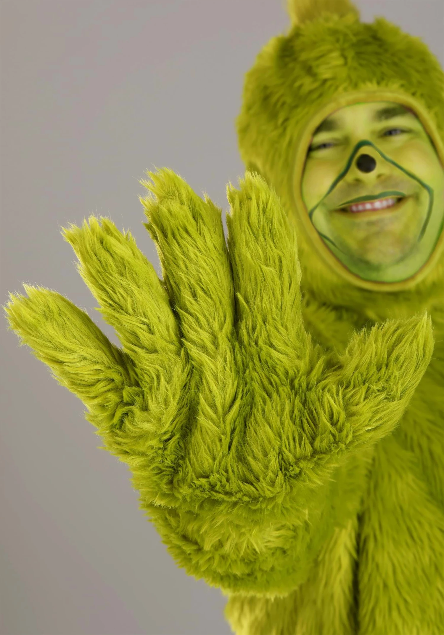 Dr. Seuss The Grinch Plus Size Open Face Costume 3 Dr. Seuss The Grinch Plus Size Open Face Costume - Image 3