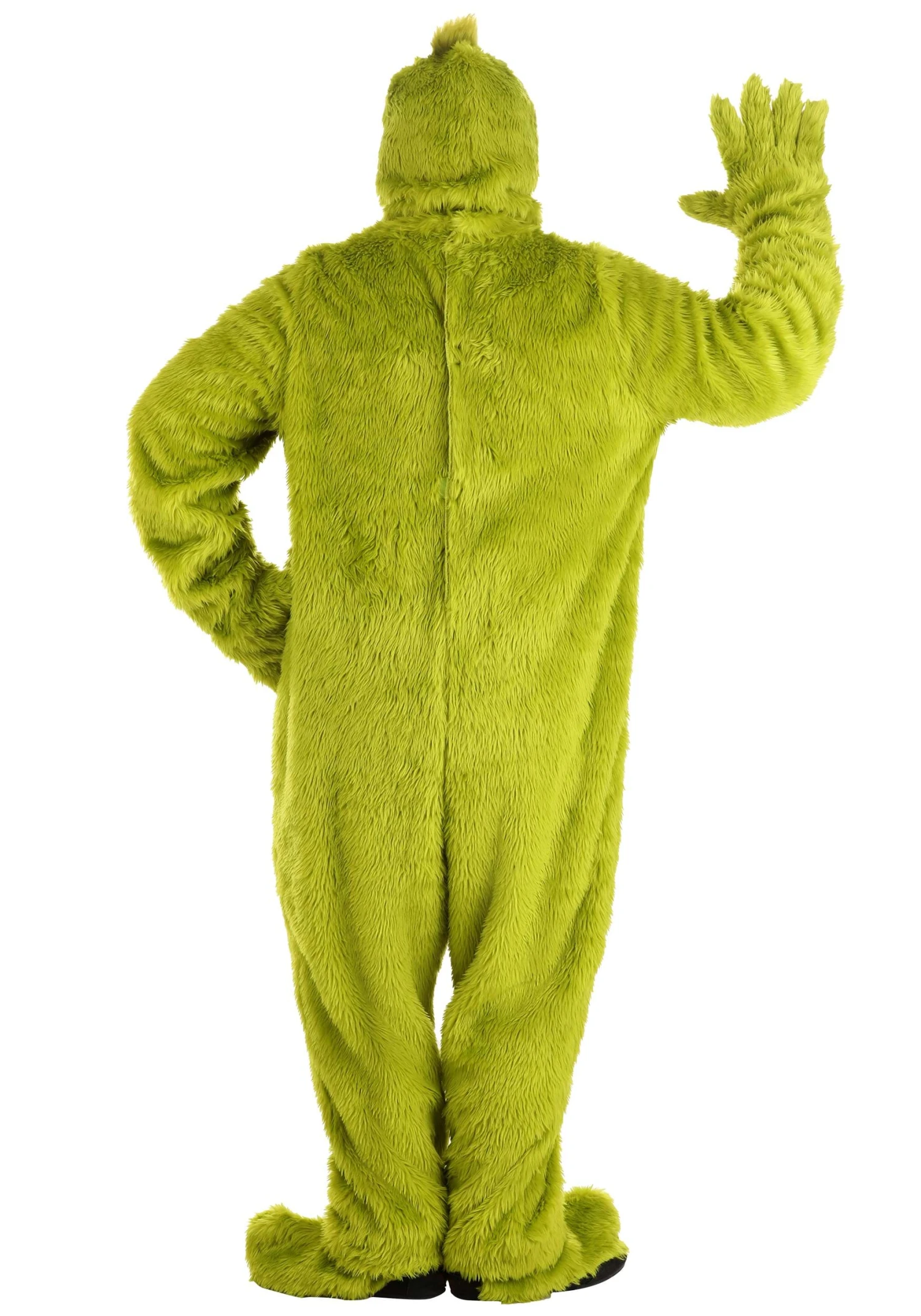 Dr. Seuss The Grinch Plus Size Open Face Costume 4 Dr. Seuss The Grinch Plus Size Open Face Costume - Image 4