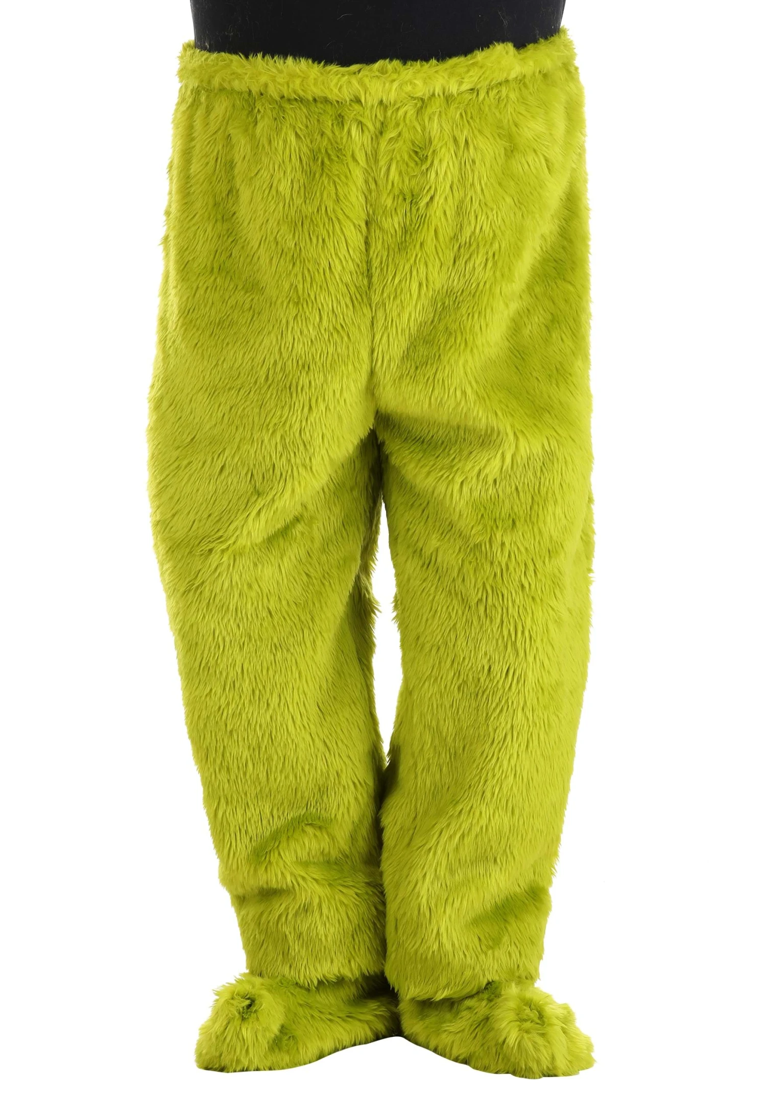 Adult Dr. Seuss Grinch Plus Size Fur Pants 3 Adult Dr. Seuss Grinch Plus Size Fur Pants - Image 3
