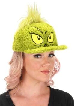 Dr. Seuss Grinch Fuzzy Cap -Halloween Costumes Shop dr seuss grinch fuzzy cap alt 2