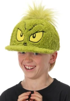 Dr. Seuss Grinch Fuzzy Cap -Halloween Costumes Shop dr seuss grinch fuzzy cap alt 4