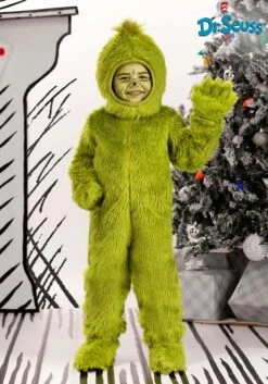 Dr. Seuss Grinch Open Face Toddler Costume