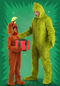 Dr. Seuss The Grinch Max Costume For Kids 11 Dr. Seuss The Grinch Max Costume For Kids -Halloween Costumes Shop dr seuss the grinch child max costume alt 3