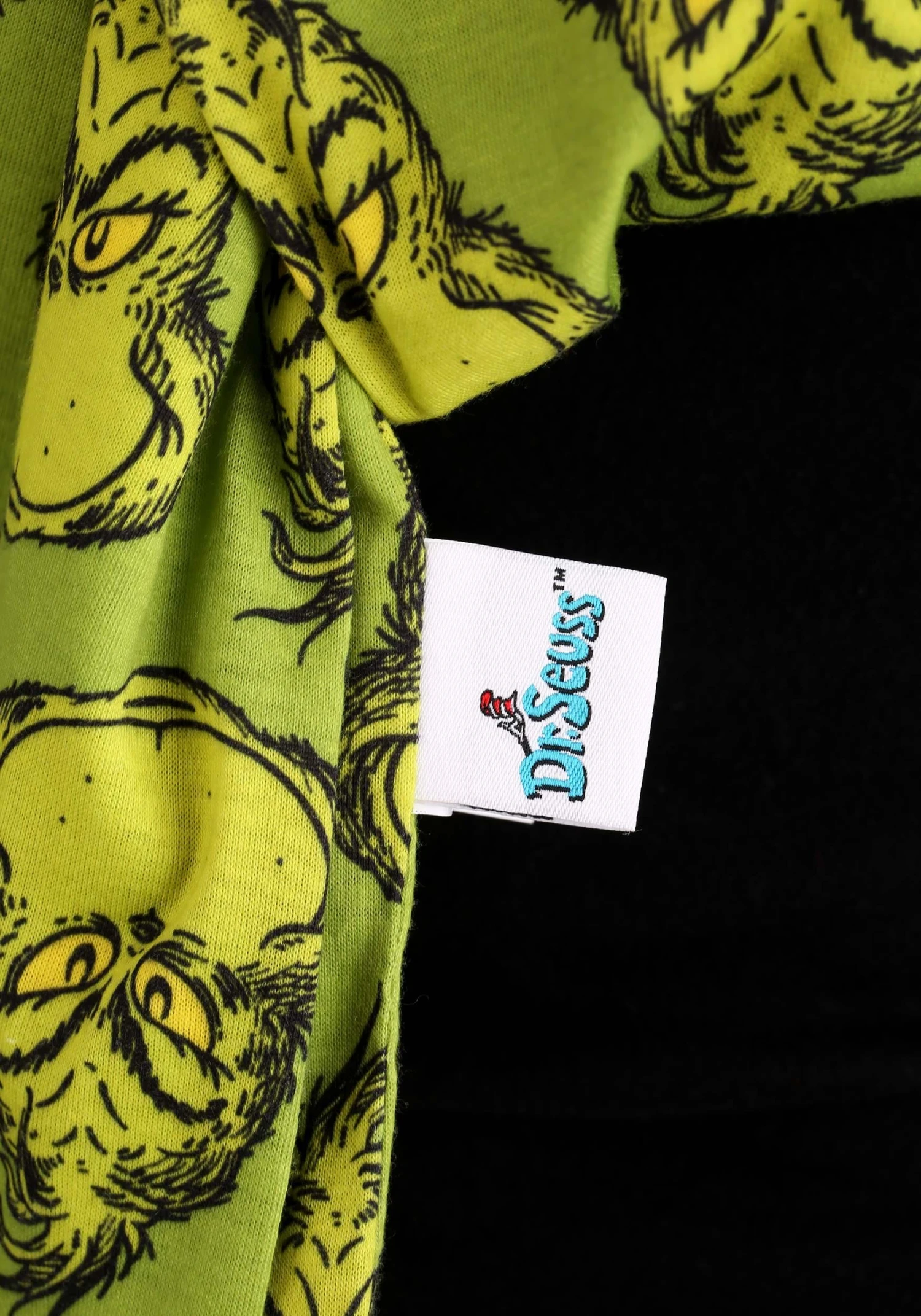 Dr. Seuss The Grinch Jersey Scarf For Women 3 Dr. Seuss The Grinch Jersey Scarf For Women - Image 3