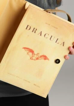 Dracula Book Shaped Bag 10 Dracula Book Shaped Bag -Halloween Costumes Shop dracula book bag alt 4
