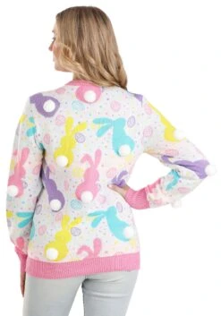 Easter Bunny Adult Ugly Sweater -Halloween Costumes Shop easter bunny ugly sweater alt 4