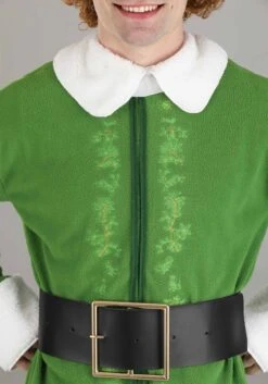 Men's Buddy The Elf Costume -Halloween Costumes Shop elf adult buddy the elf costume alt 3