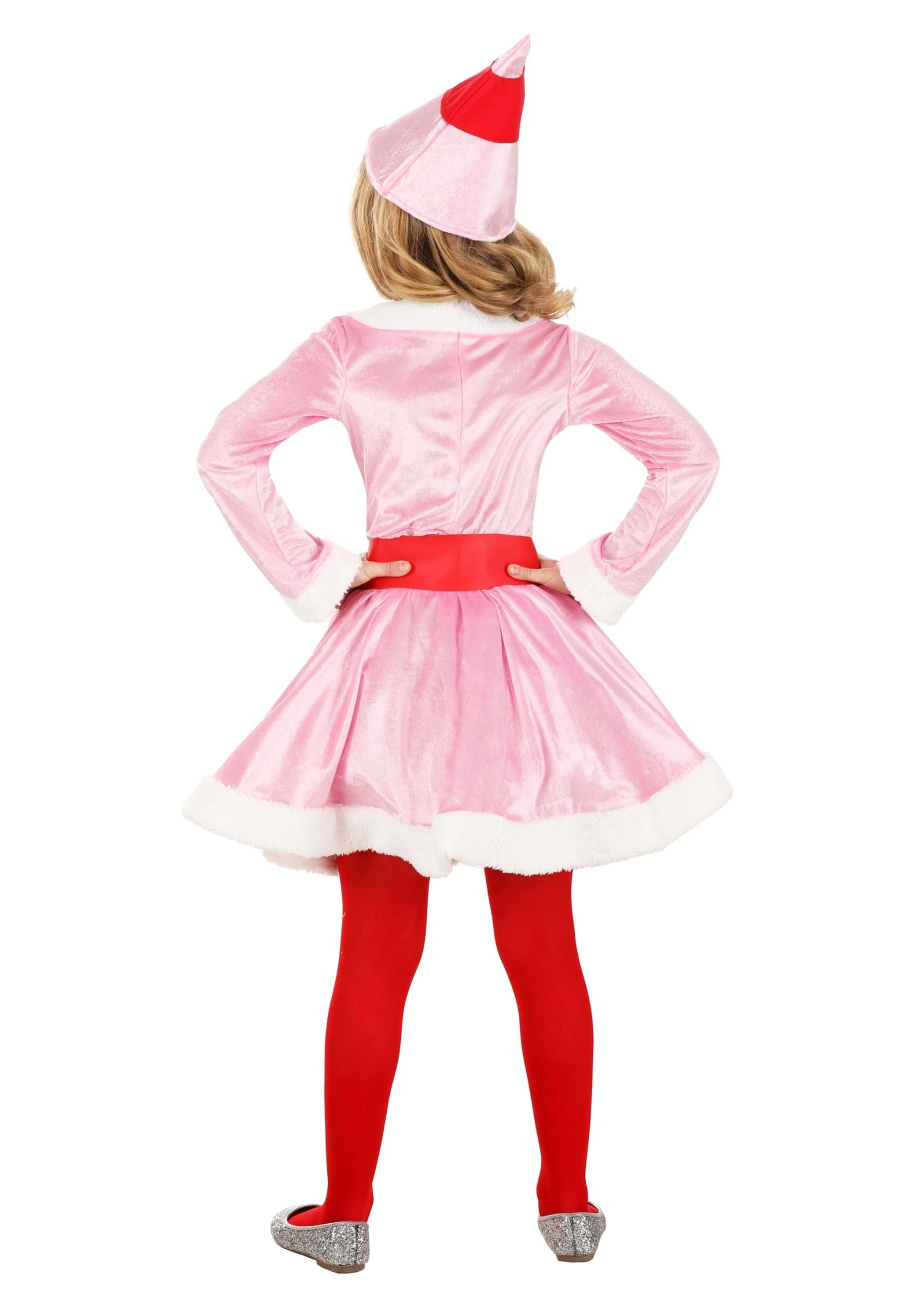 Girl's Elf Jovie Costume Dress 2 Girl's Elf Jovie Costume Dress - Image 2