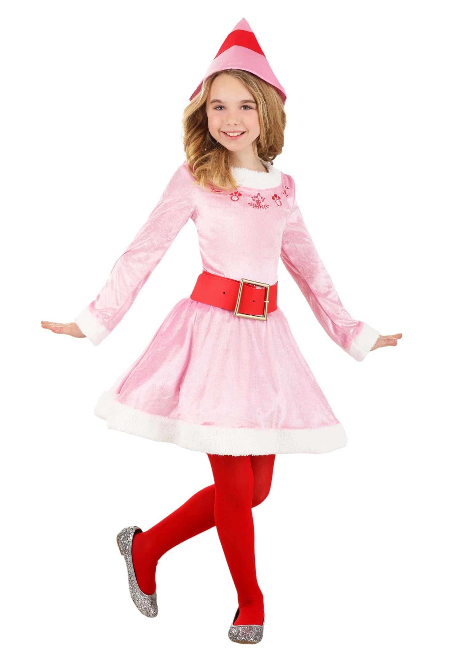 Girl's Elf Jovie Costume Dress 1 Girl's Elf Jovie Costume Dress