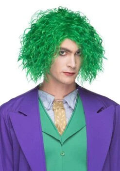 Adult Evil Maniac Green Wig