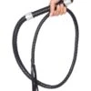 LEG AVENUE Faux Black Leather Costume Whip