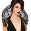 Smiffys Fever Gothic Lace Stand Up Collar