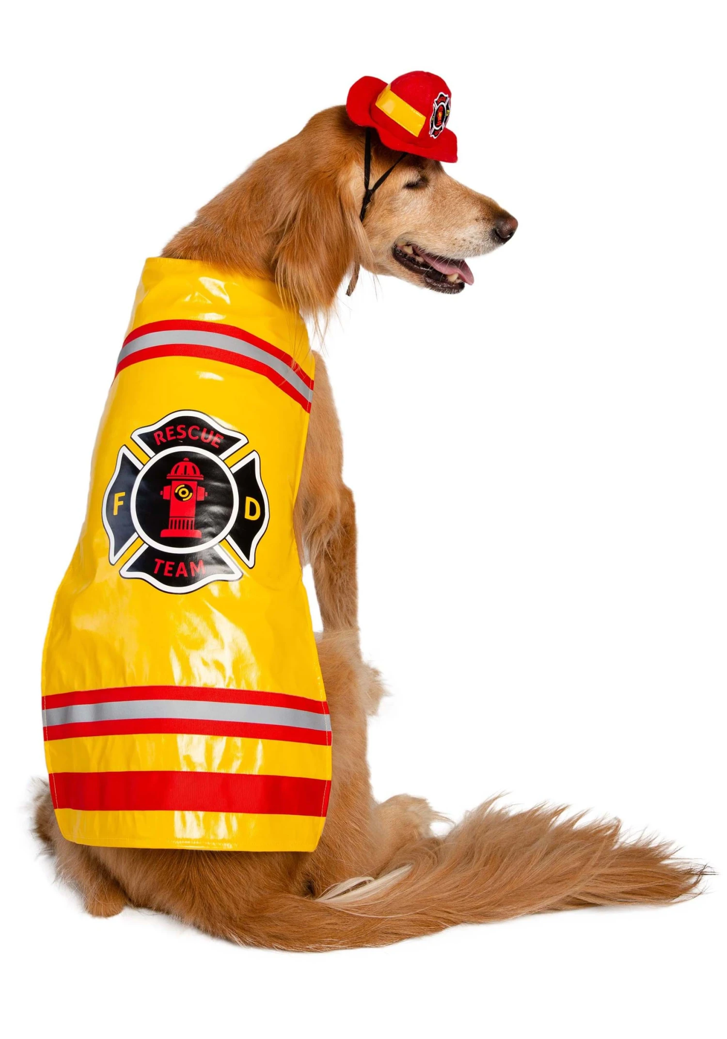 Firefighter Costume For Pets 2 Firefighter Costume For Pets - Image 2
