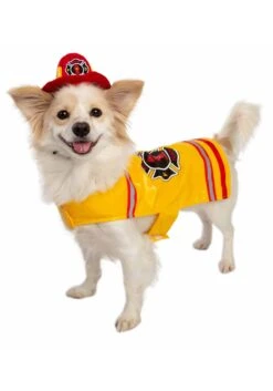 Firefighter Costume For Pets 11 Firefighter Costume For Pets -Halloween Costumes Shop firefighter pet costume alt 5