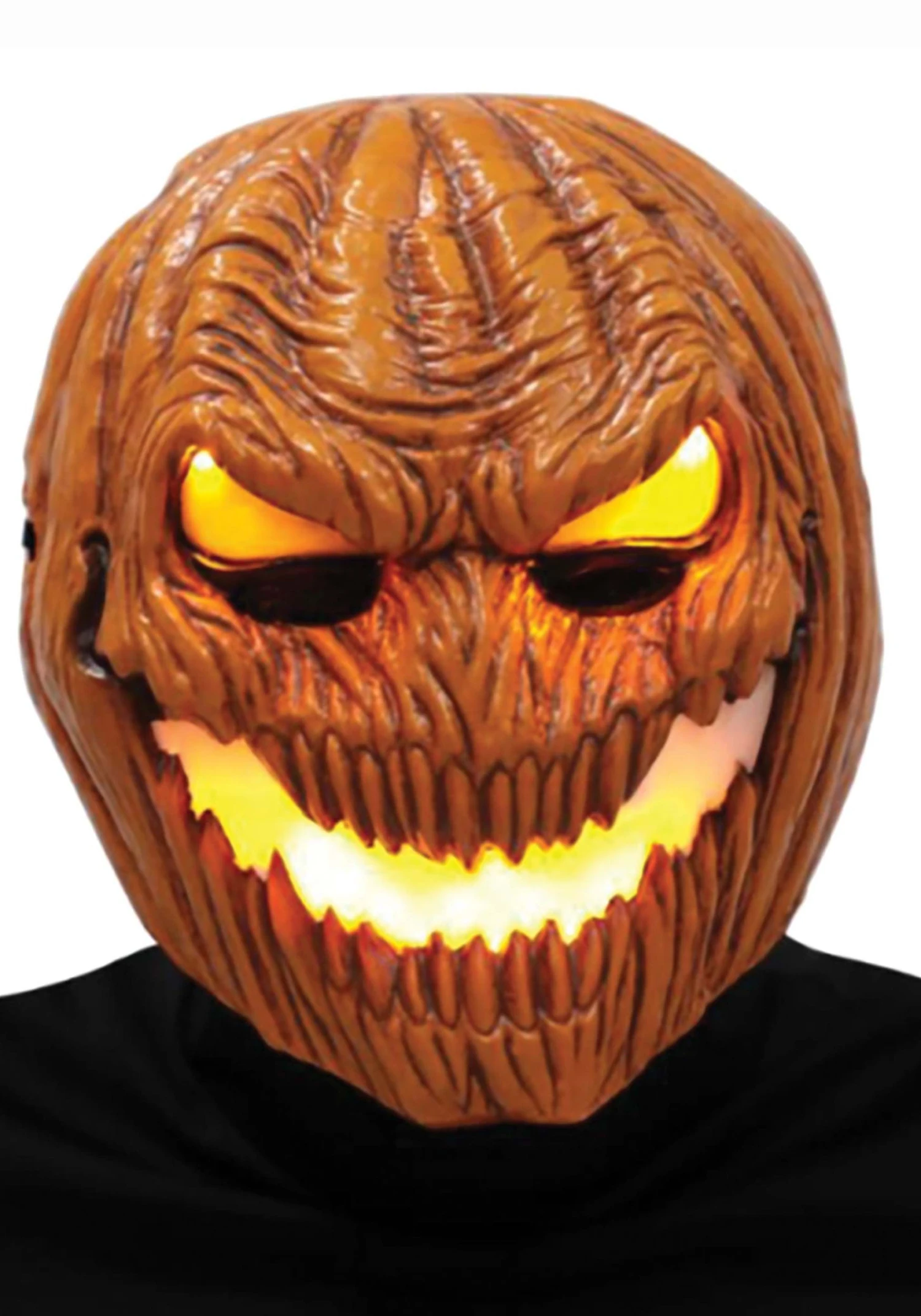 Flame Fiend Hallows Hellion Mask With Hood For Adults 1 Flame Fiend Hallows Hellion Mask With Hood For Adults
