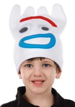Disney Kid's Disney Forky Knit Costume Hat -Halloween Costumes Shop forky knit hat alt 2
