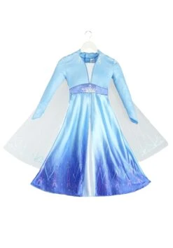 Deluxe Disney Frozen 2 Girls Elsa Costume 12 Deluxe Disney Frozen 2 Girls Elsa Costume -Halloween Costumes Shop frozen 2 girls elsa deluxe costume alt 4
