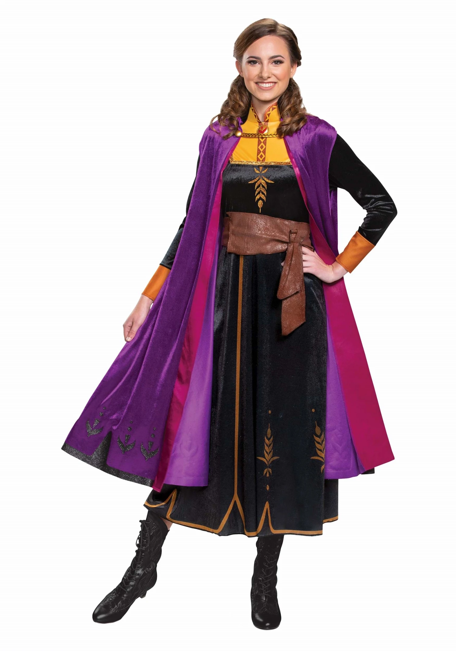 Disguise Deluxe Frozen 2 Anna Costume For Women 2 Disguise Deluxe Frozen 2 Anna Costume For Women - Image 2