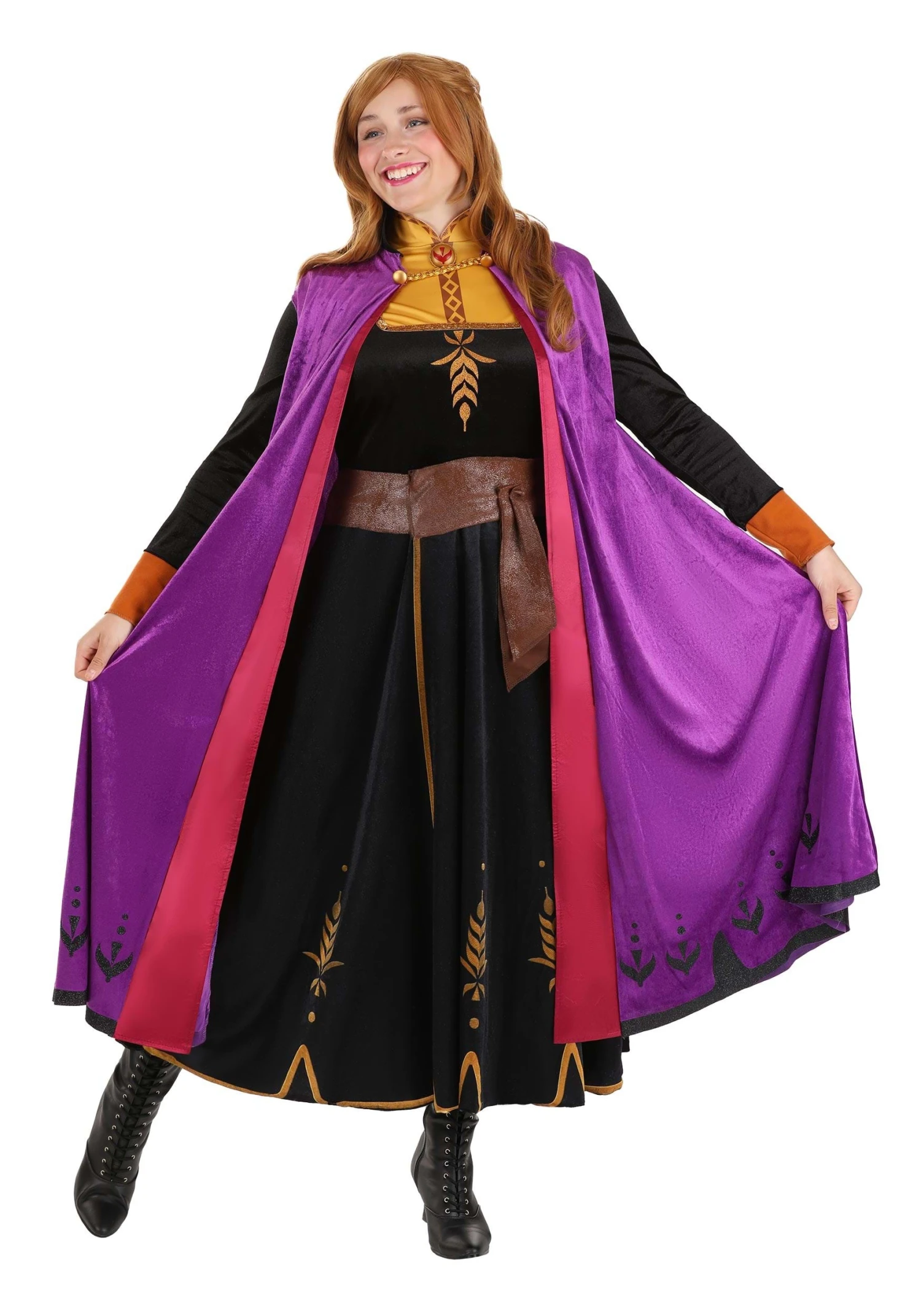 Disguise Deluxe Frozen 2 Anna Costume For Women 4 Disguise Deluxe Frozen 2 Anna Costume For Women - Image 4