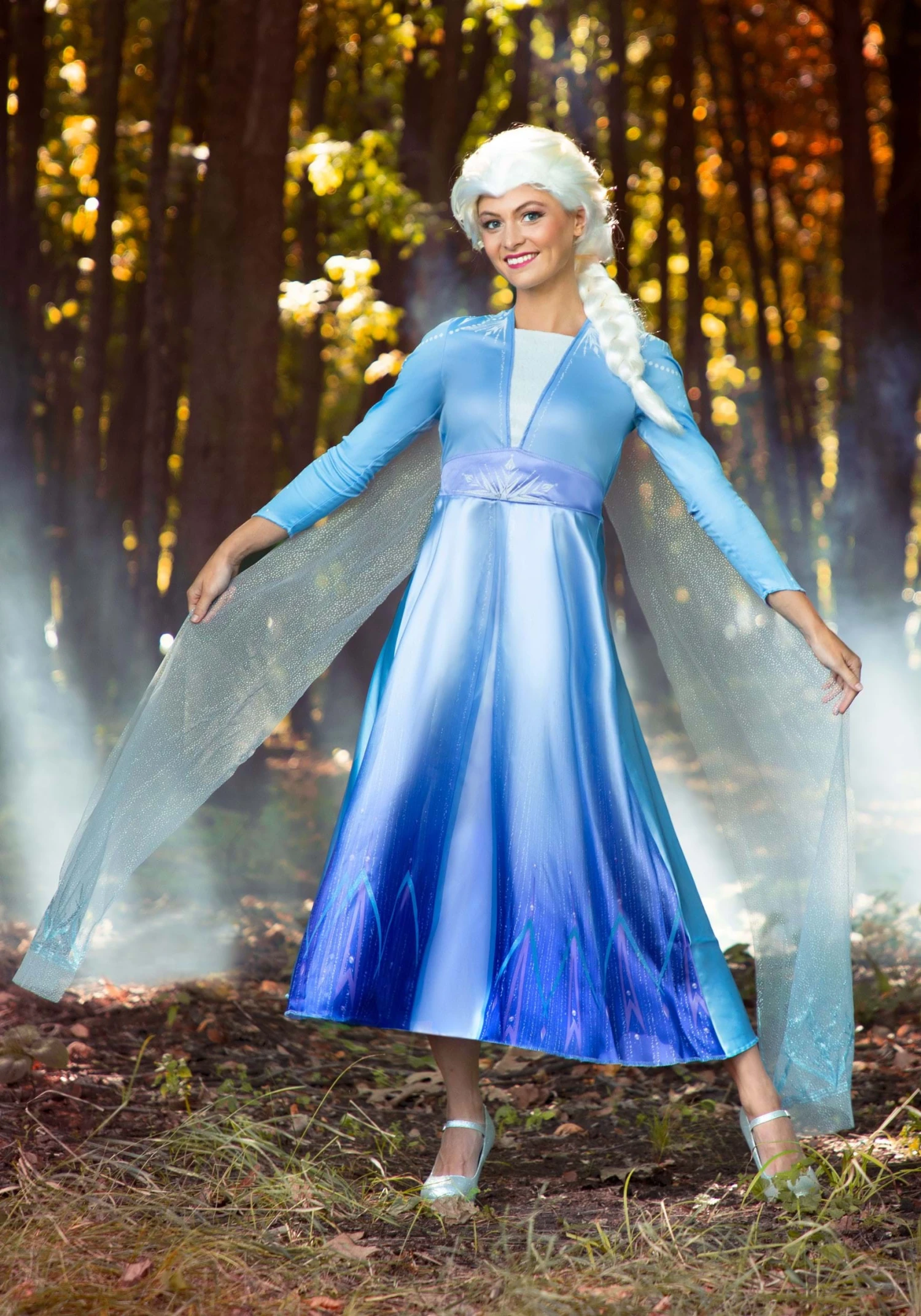 Disguise Deluxe Disney Frozen 2 Elsa Women's Costume 2 Disguise Deluxe Disney Frozen 2 Elsa Women's Costume - Image 2