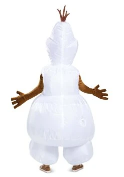 Frozen Olaf Inflatable Costume For Adults 6 Frozen Olaf Inflatable Costume For Adults -Halloween Costumes Shop frozen adult olaf inflatable costume alt 1