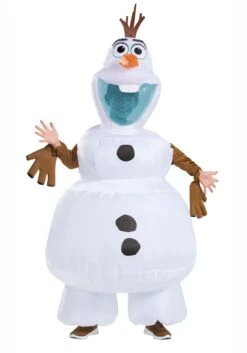 Frozen Olaf Inflatable Costume For Kids 5 Frozen Olaf Inflatable Costume For Kids -Halloween Costumes Shop frozen child olaf inflatable costume alt 1