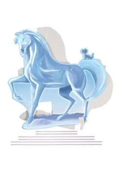 Disguise Adaptive Frozen Ice Nokk Wheelchair Cover Costume -Halloween Costumes Shop frozen ice nokk adaptive wheelchair cover alt 1