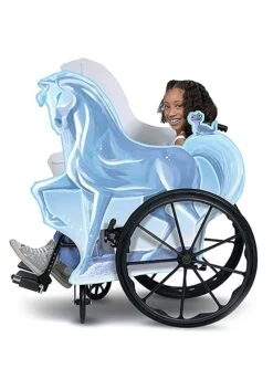 Disguise Adaptive Frozen Ice Nokk Wheelchair Cover Costume -Halloween Costumes Shop frozen ice nokk adaptive wheelchair cover alt 2