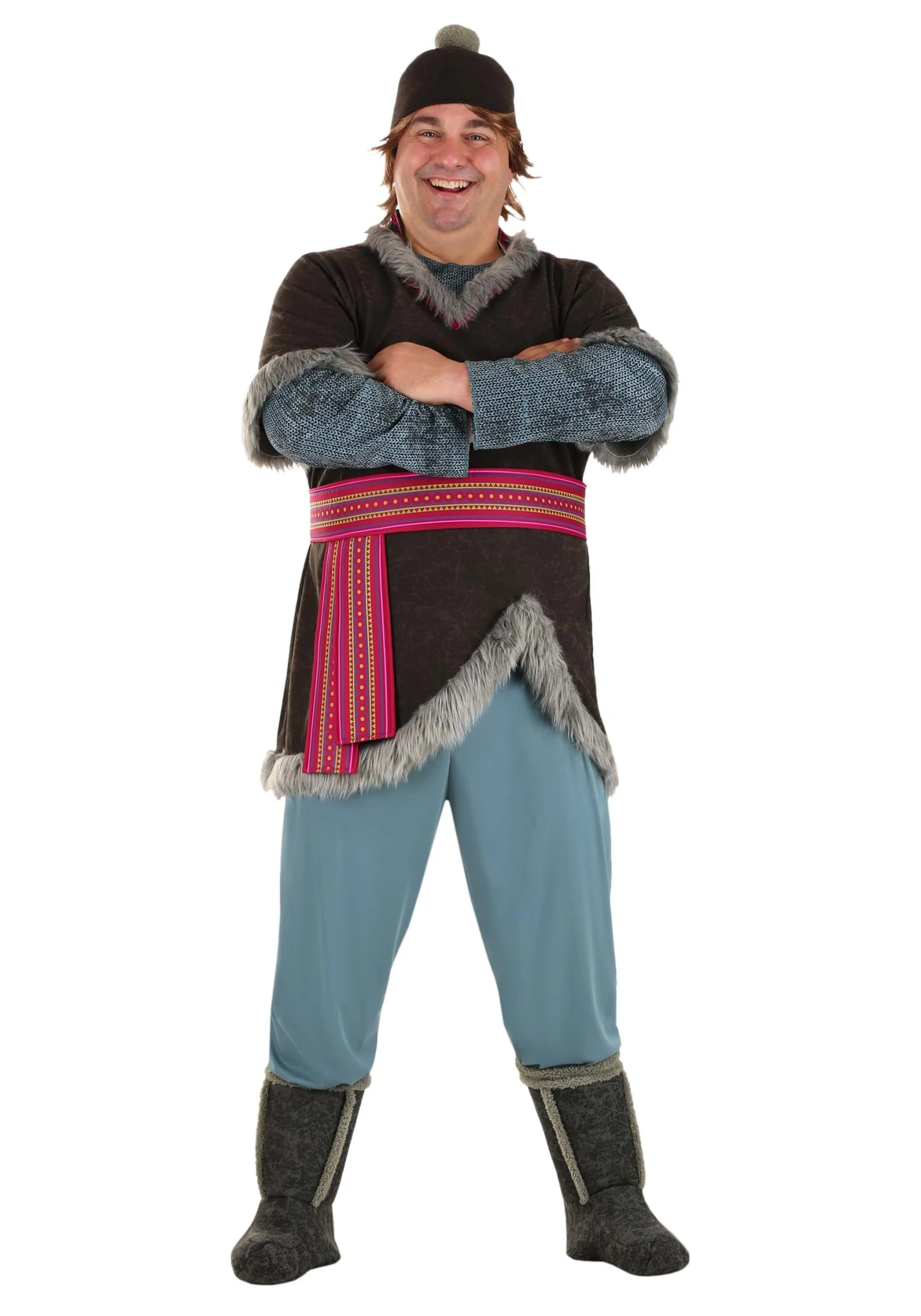 Disguise Plus Size Deluxe Frozen Kristoff Costume 1 Disguise Plus Size Deluxe Frozen Kristoff Costume