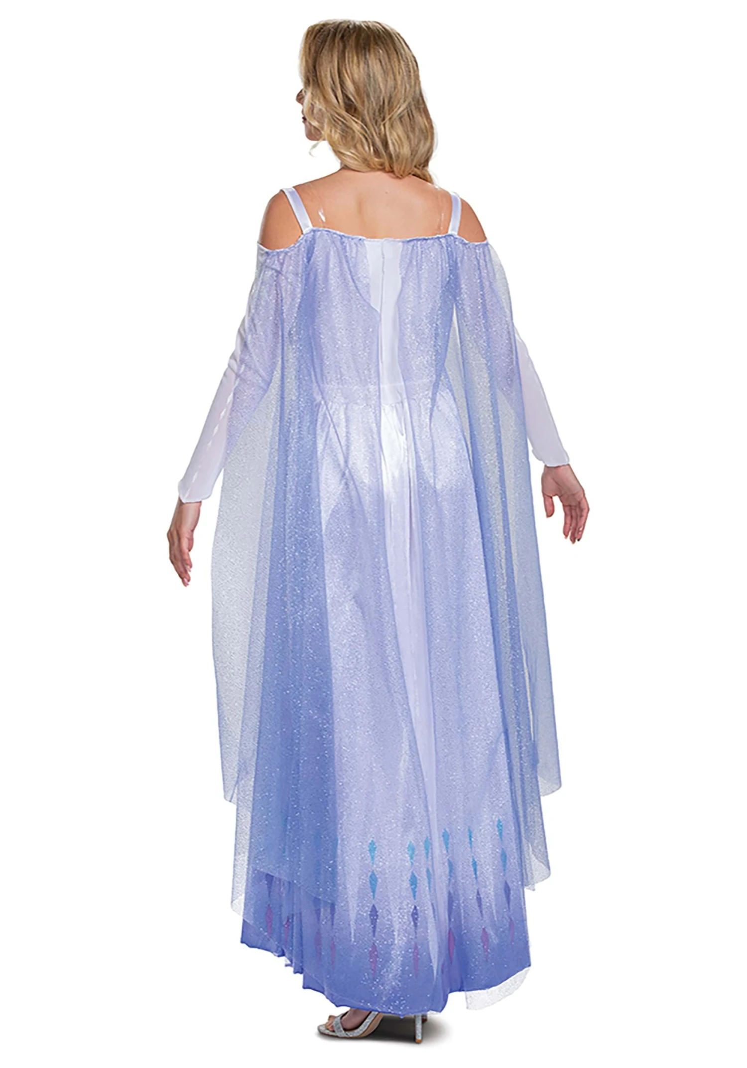 Disguise Frozen Snow Queen Elsa Deluxe Women's Costume 2 Disguise Frozen Snow Queen Elsa Deluxe Women's Costume - Image 2