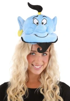 Aladdin Genie Face Costume Headband -Halloween Costumes Shop genie face headband alt 2