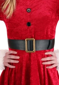 Girl Mrs. Claus Costume 12 Girl Mrs. Claus Costume -Halloween Costumes Shop girl mrs claus costume alt 3