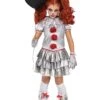 Fun World Carnevil Clown Costume For Girls
