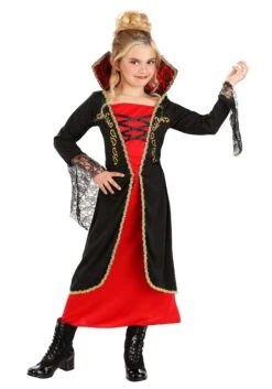 Girl's Classic Vampire Costume Dress