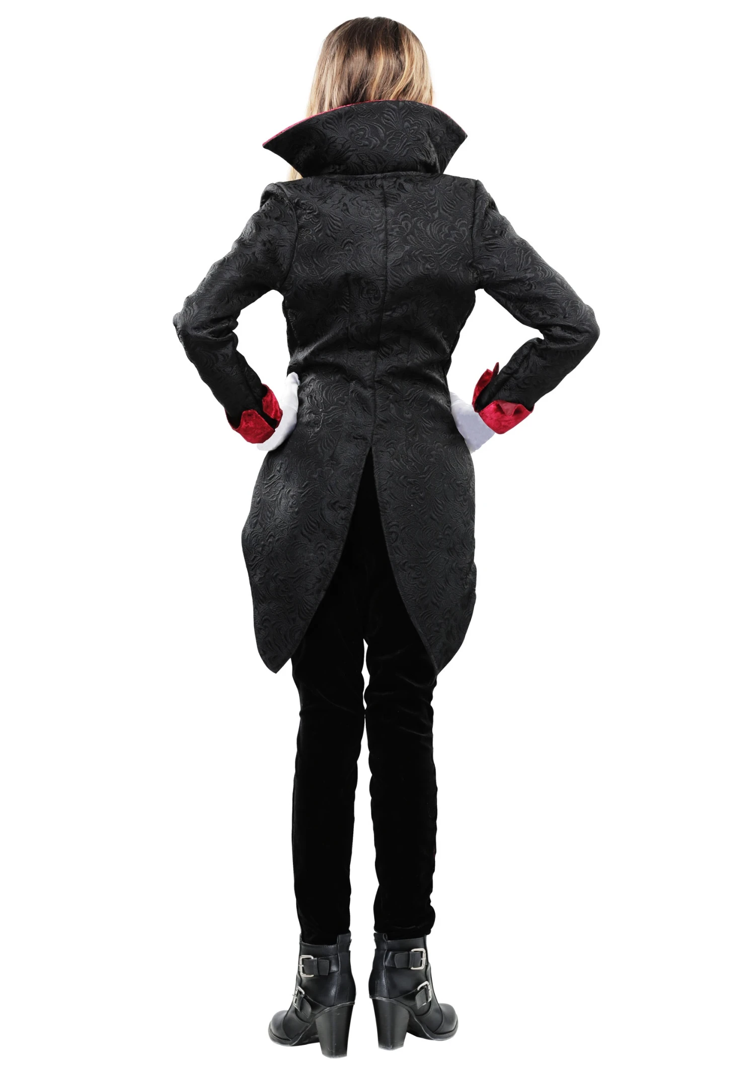 Dashing Vampiress Costume For Girls 2 Dashing Vampiress Costume For Girls - Image 2