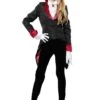 Dashing Vampiress Costume For Girls