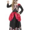Smiffys Day Of The Dead Girl's Costume