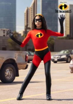 Disney And Pixar Deluxe Girl's Incredibles Violet Costume