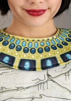 Egyptian Mummy Costume For Girls W/ Scarabs 9 Egyptian Mummy Costume For Girls W/ Scarabs -Halloween Costumes Shop girls egyptian mummy costume alt 3