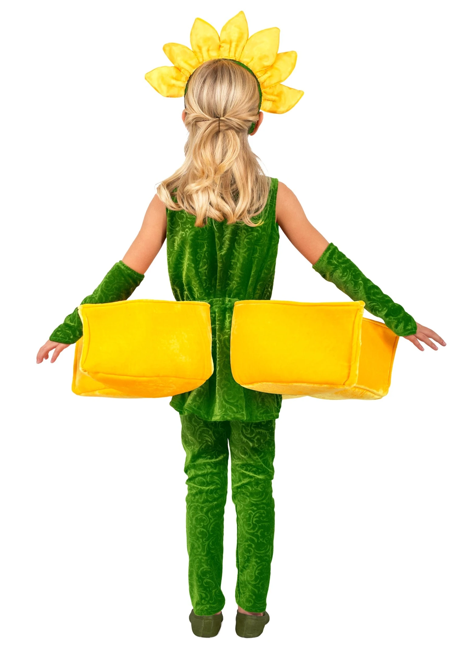 Girl's Flower Petal Candy Catcher Costume 2 Girl's Flower Petal Candy Catcher Costume - Image 2