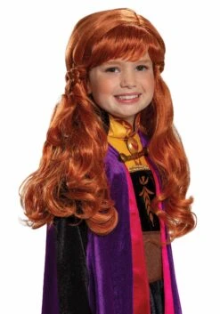 Disguise Frozen 2 Girl's Anna Wig