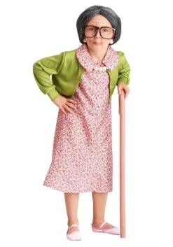 Grammy Gertie Costume For Girls
