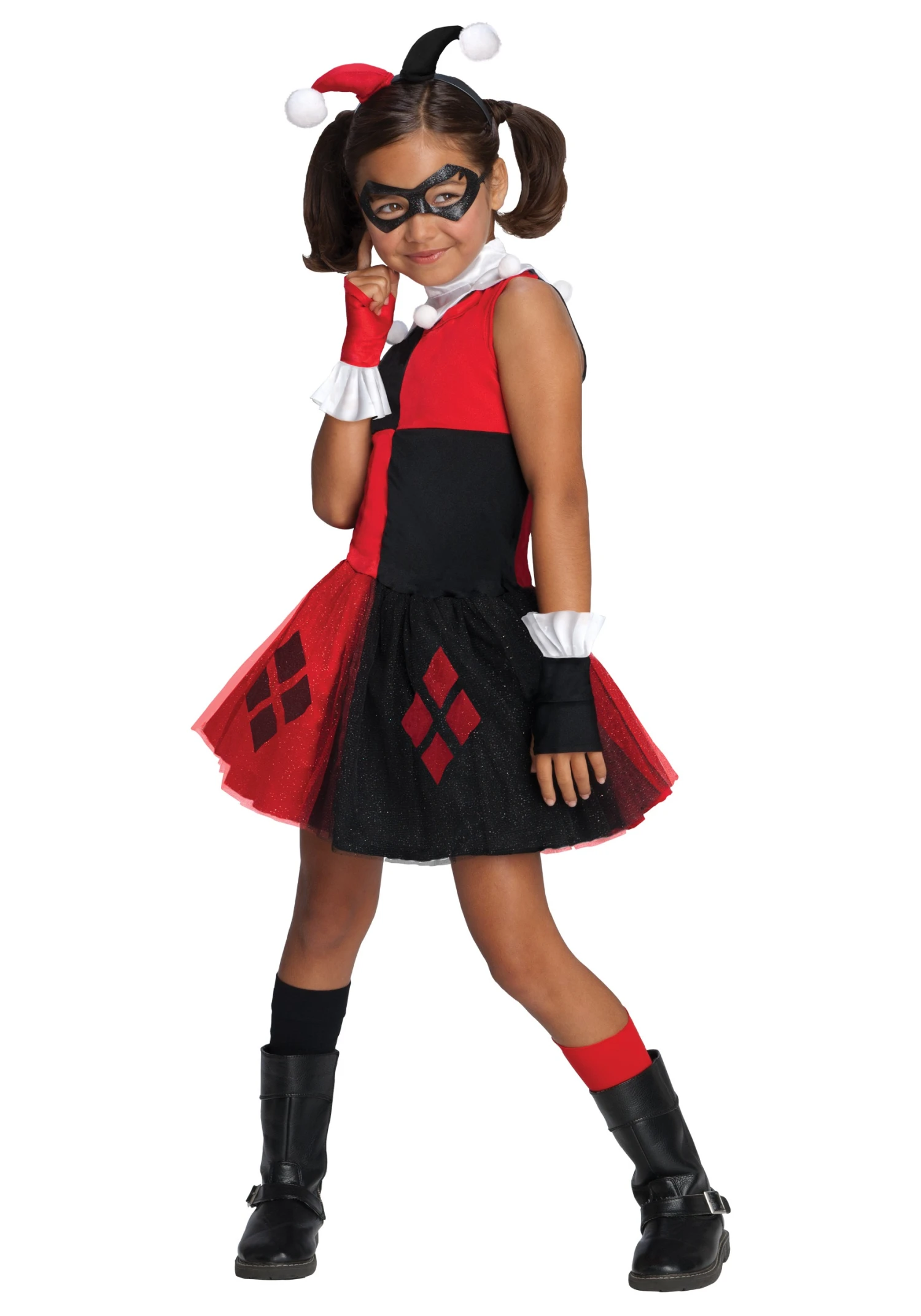 Harley Quinn Tutu Costume For Girls 1 Harley Quinn Tutu Costume For Girls