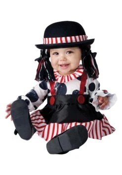 Girls Infant Lil Kooky Clown Costume