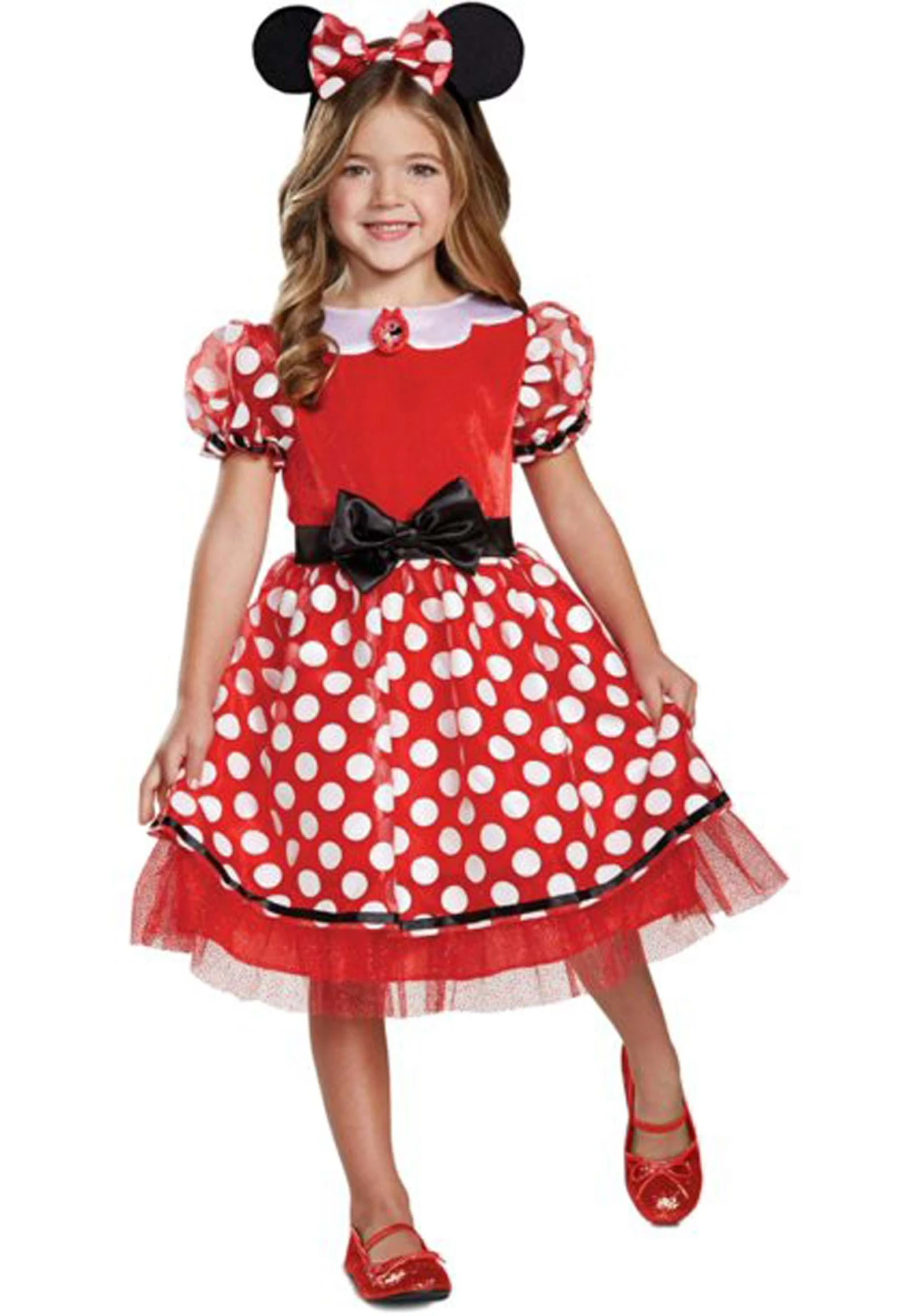 Disguise Girl's Minnie Mouse Classic Costume 1 Disguise Girl's Minnie Mouse Classic Costume