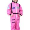 Girl's Pink Astronaut Costume