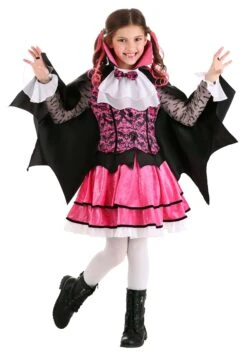 Pink Vampire Costume For Girls